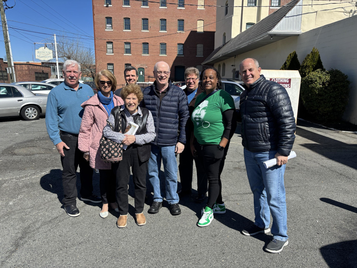 Tom Park's Inspiring Visit to the Rescue Mission of Trenton