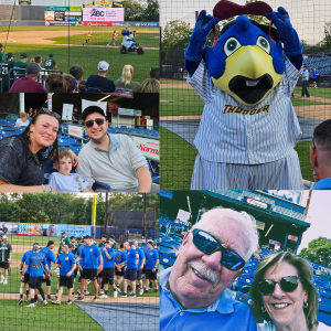 Swinging for a Cause: Team Spirit Shines at the Trenton Thunder Charity Game